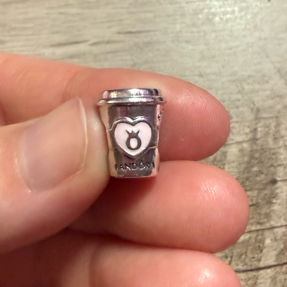 Pandora Coffee Cup Charm